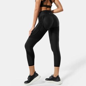 Fanka Body Sculpt 7/8 Leggings (Reversible Wear) Size S
